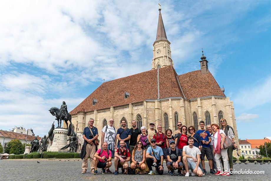 Grupo de españoles en Cluj-Napoca - Qué ver en Rumanía