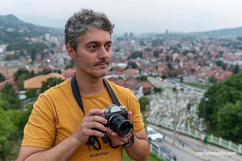 Rober Tomas en el Zuta Tabija - Bastión amarillo de Sarajevo (Bosnia y Herzegovina)