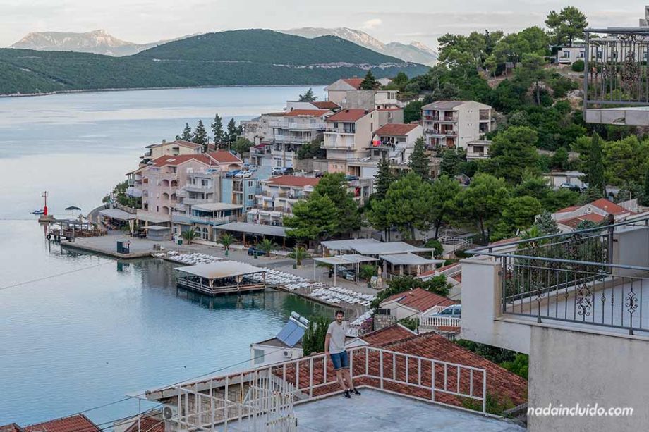 En un mirador - Qué ver en Neum (Bosnia y Herzegovina)