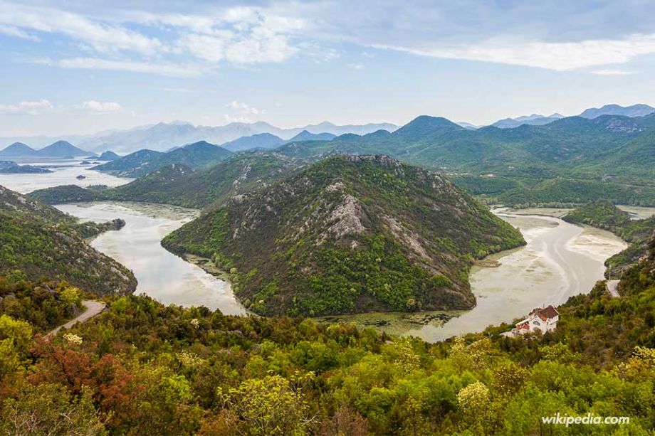 Qué ver en Montenegro - Lago Skadar - Foto Wikipedia