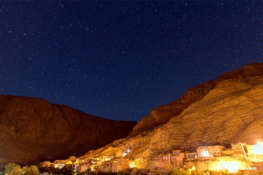 Foto de la garganta de Todra