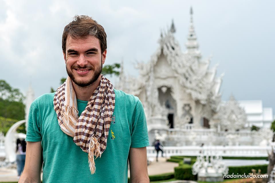 En el templo blanco de Chiang Rai - Wat Rong Khun (Tailandia)