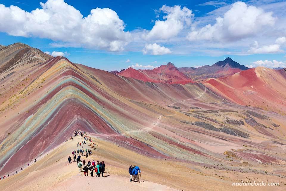 La montaña de los 7 colores de Perú, Vinicunca