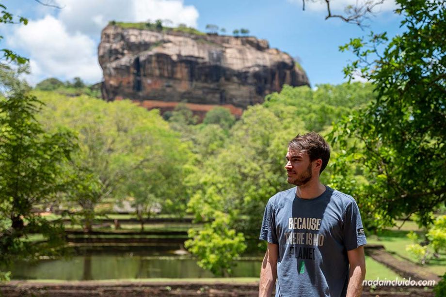 En el mirador de la Roca del León - Qué ver en Sigiriya (Sri Lanka)