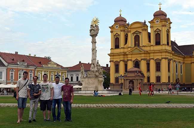 Piata Unirii de Timisoara (Rumanía)