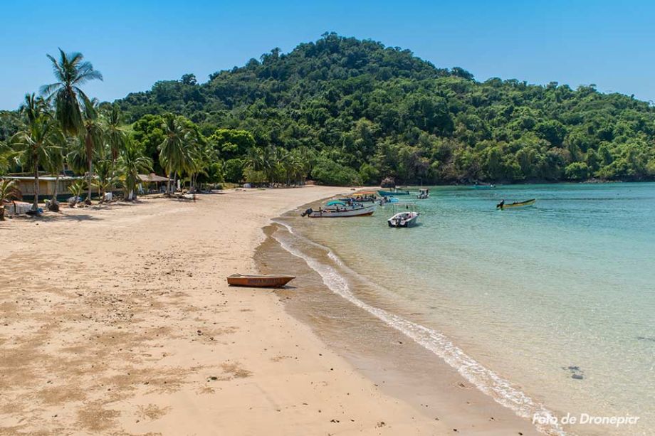 Viaje fotográfico a Panamá - Parque Nacional Coiba - Foto de Dronepicr extraída de Wikipedia