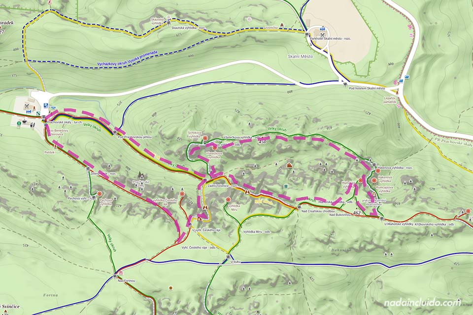 Nuestro recorrido en las rocas de Prachov (Prachovské skály) - El Paraíso Checo de la República Checa