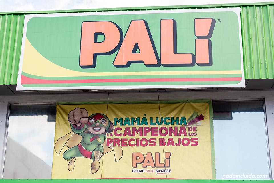 Fachada del supermercado Palí en San José (Costa Rica)