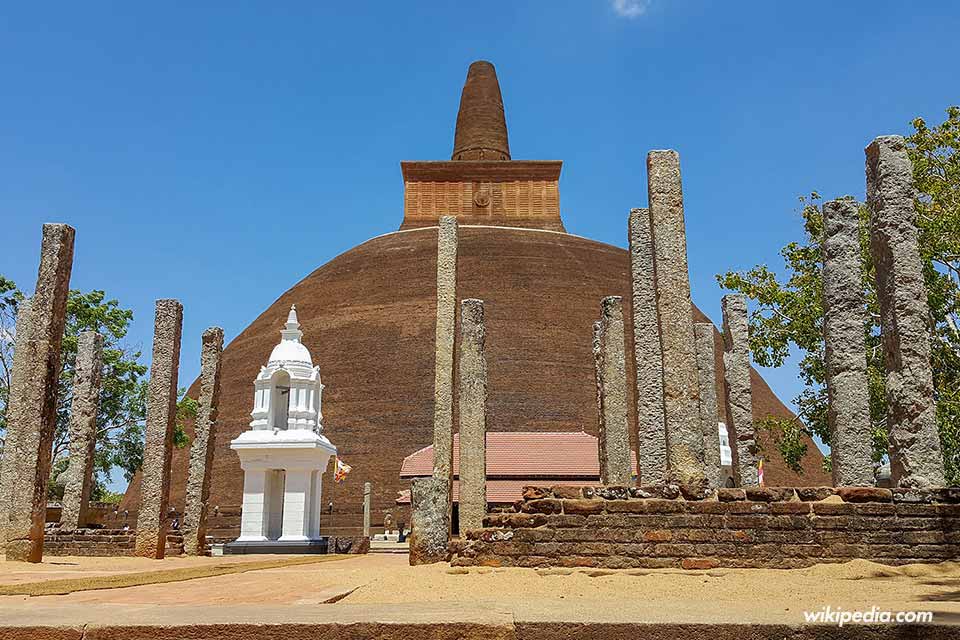 Abhayagiri Dagoba en Anuradhapura - Qué ver en Sri Lanka - Foto de Wikipedia