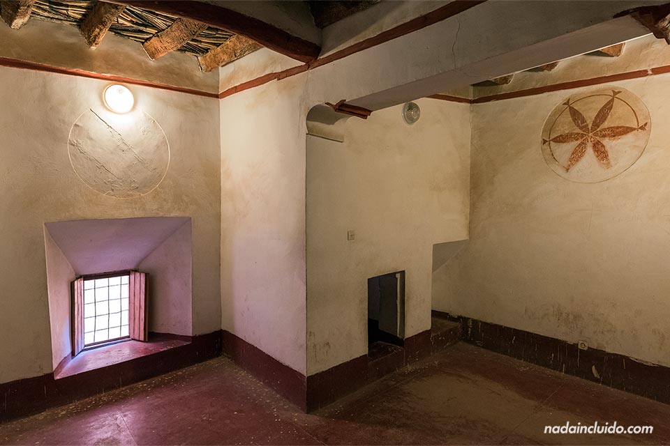 Una habitación del Kasbah Taourirt, Ouarzazate (Marruecos)