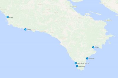 Playas recomendadas en la Península de Nicoya (Costa Rica)