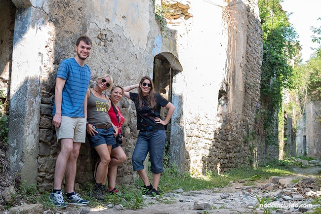 Blogueros de viaje en Jánovas, un pueblo abandonado del Sobrarbe (Aragón)