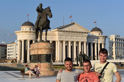 En el museo arqueológico nacional de Skopje (Macedonia)