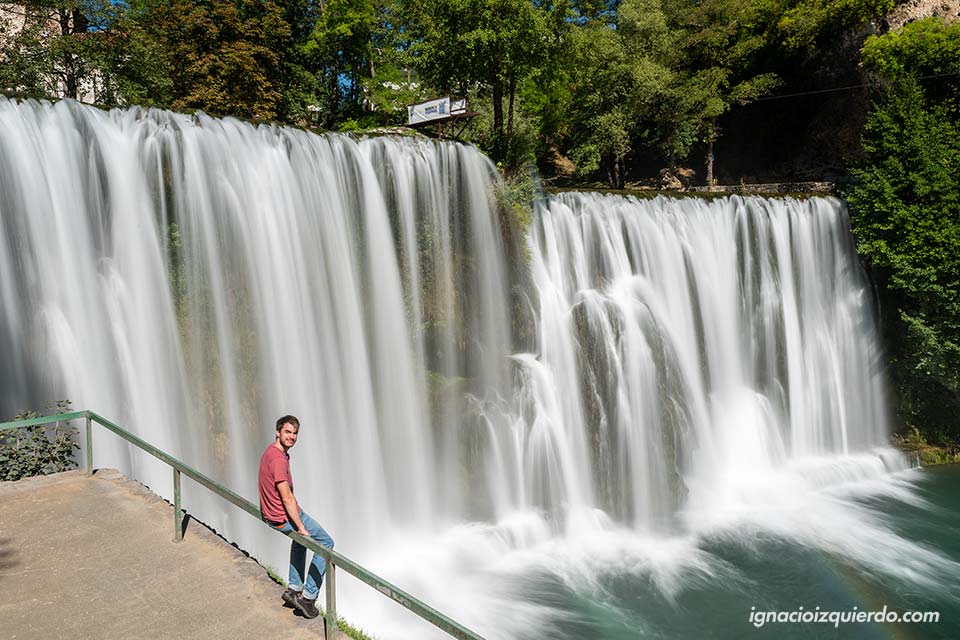 En la cascada de Pliva - Qué ver en Jajce (Bosnia y Herzegovina) Foto de Ignacio Izquierdo