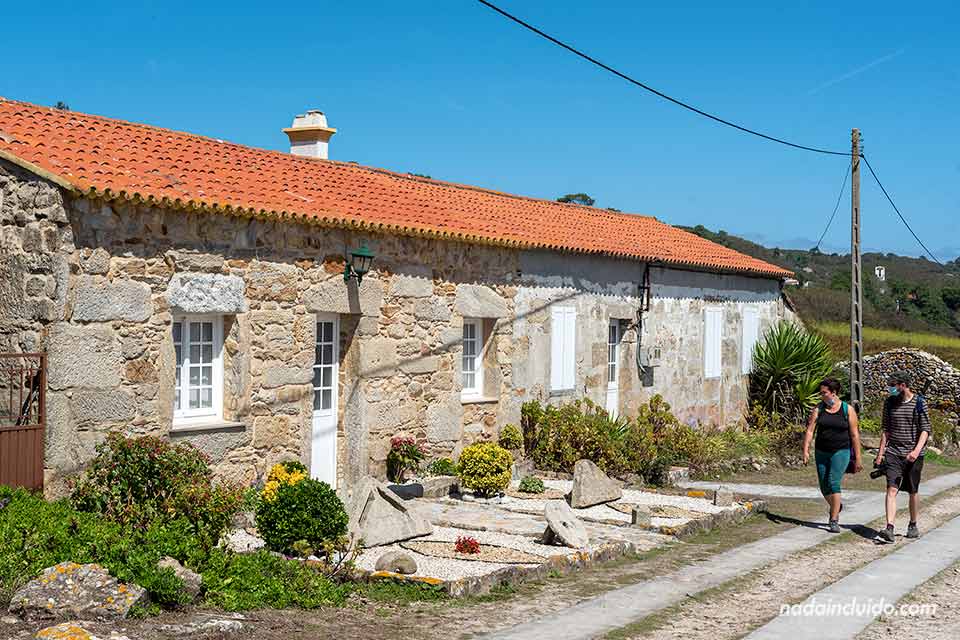 Casa junto a la playa en isla de Ons (Galicia)