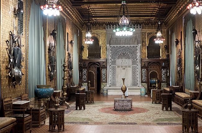 Salón Maura en el interior del Castillo de Peles (Sinaia, Rumanía)