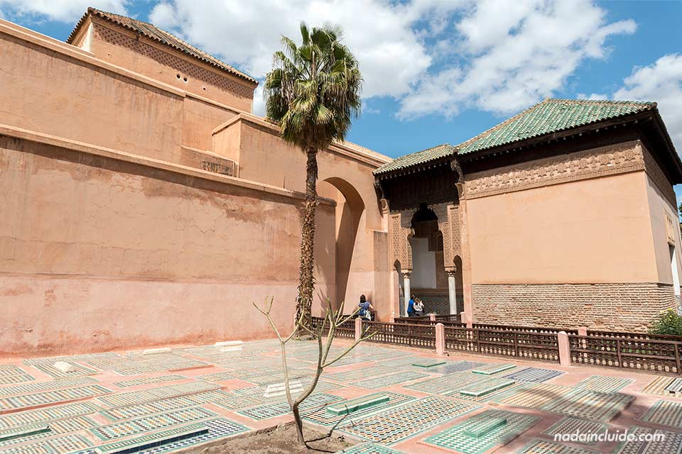 Recinto de las Tumbas Saadies de Marrakech (Marruecos)