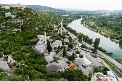 Vista desde lo alto de Pocitelj (Bosnia)