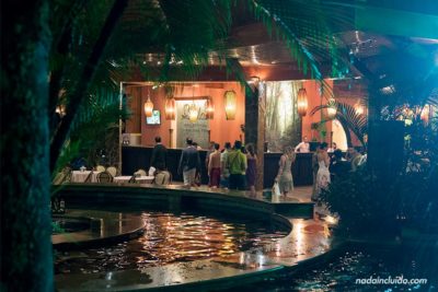 Recepción de las Termas Baldi Hot Spring (La Fortuna, Costa Rica)