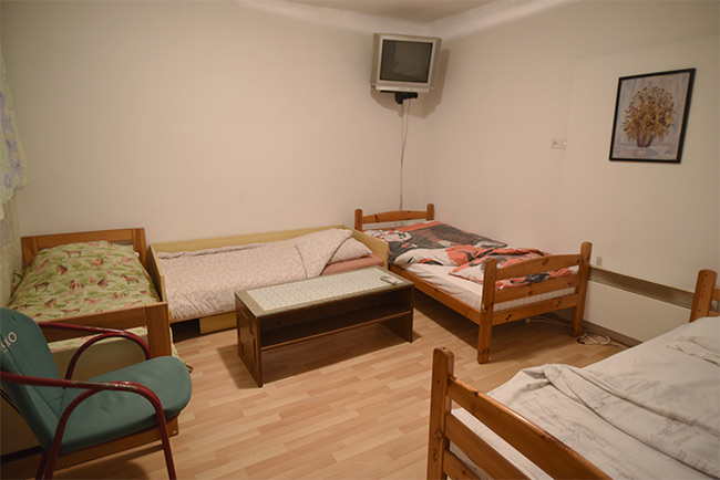 Habitación de un Sobe de Jablanica (Bosnia)