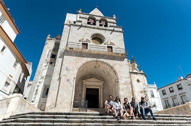 Iglesia de Nuestra Señora de la Asunción en Elvas (Alentejo, Portugal)
