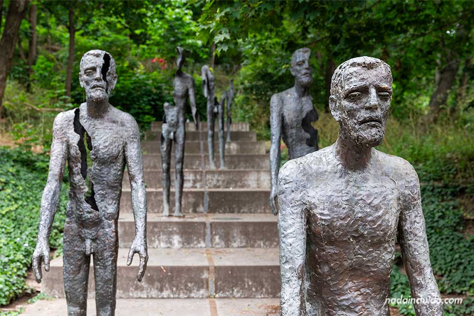 Monumento a las Víctimas del Comunismo en el Jardín Petrín - Malá Strana, Praga (República Checa)