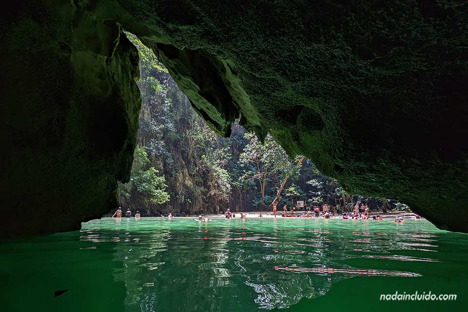 Cueva esmeralda en Koh Mook (Ko Muk) - Tour de las 4 islas (Tailandia)
