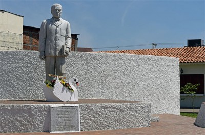 Parque de Rubén Darió en León (Nicaragua)