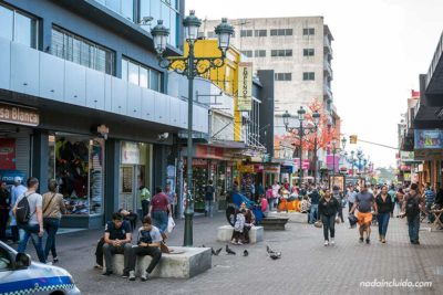 Una de las calles principales de San José (Costa Rica)