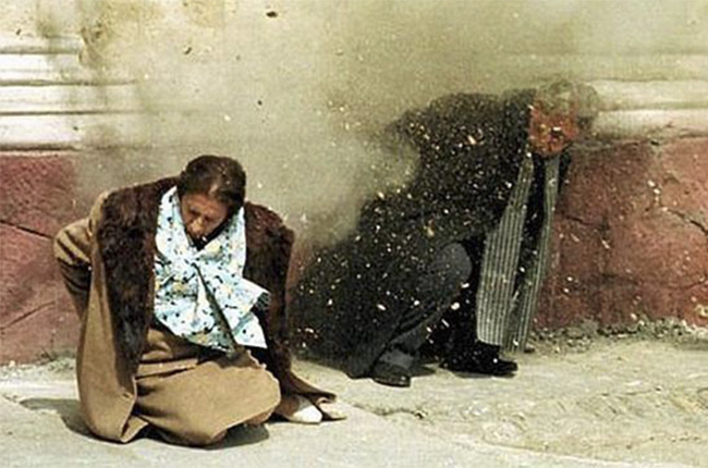 Ejecución de Ceausescu -Foto extraída de ABC