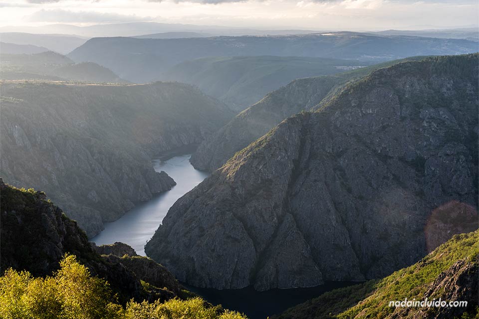 Mirador de Cabezoas en Ribeira Sacra (Galicia)