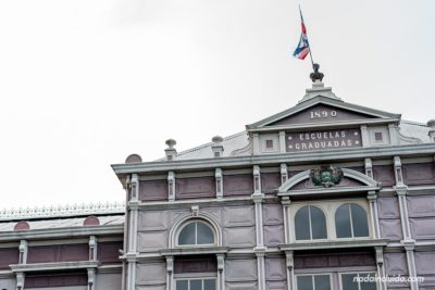 El edificio metálico en San José (Costa Rica)