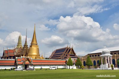 Entrada al Grand Palace de Bangkok (Tailandia)
