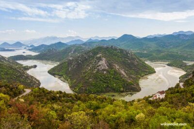 Qué ver en Montenegro - Lago Skadar - Foto Wikipedia