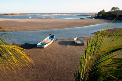 Playa de las Peñitas, en la región de León (Nicaragua)